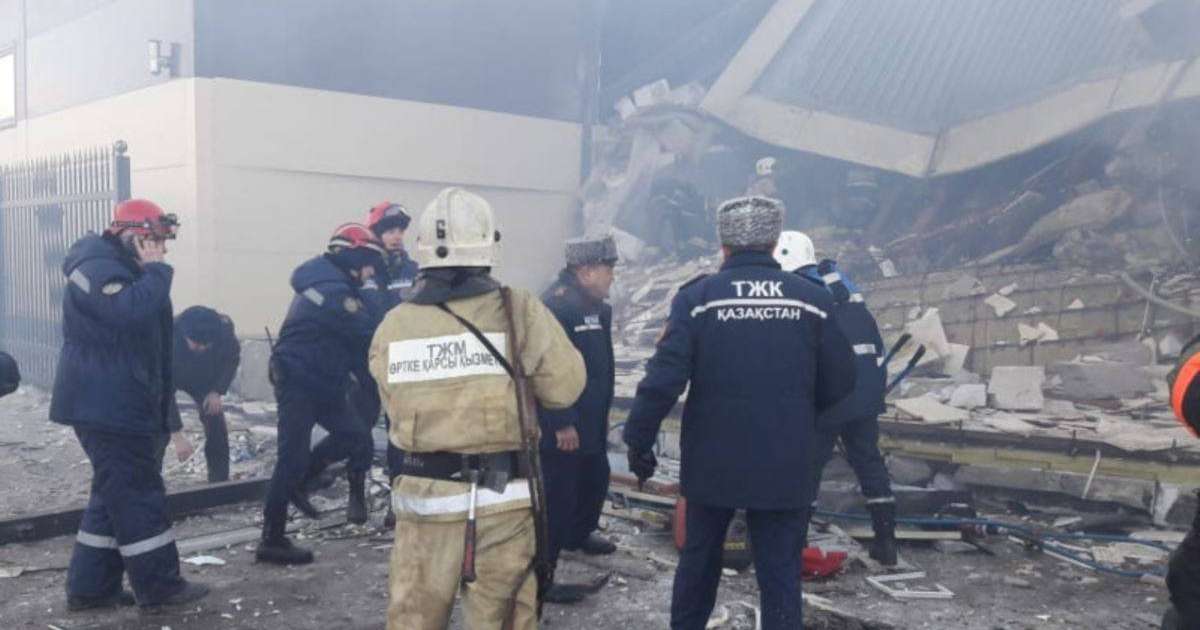 Астанадағы ғимараттардың бірінде газ баллоны жарылды