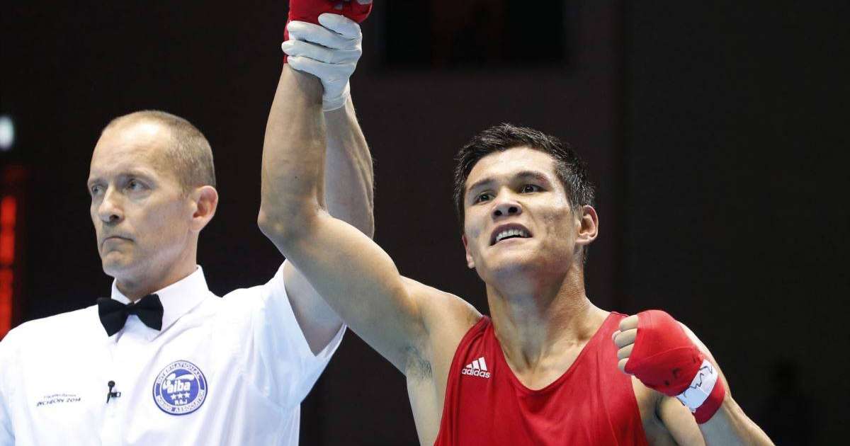 Кәсіпқой боксшы Данияр Елеусінов алтыншы рет жеңіске жетті