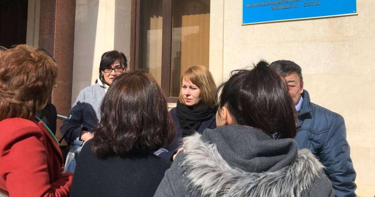 Судья мен прокурордан бас тартқан журналист Глушкованың шағымын сот қанағаттырмады