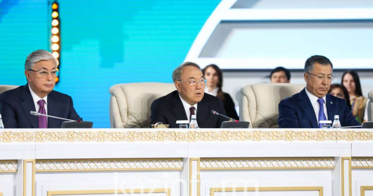 纳扎尔巴耶夫：民族和睦大会是我国众志成城的核心