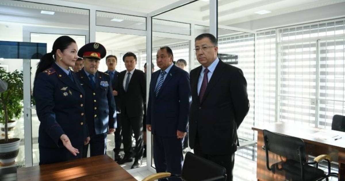 Түркістан облысында полиция департаментінің халықтық кеңсесі ашылды