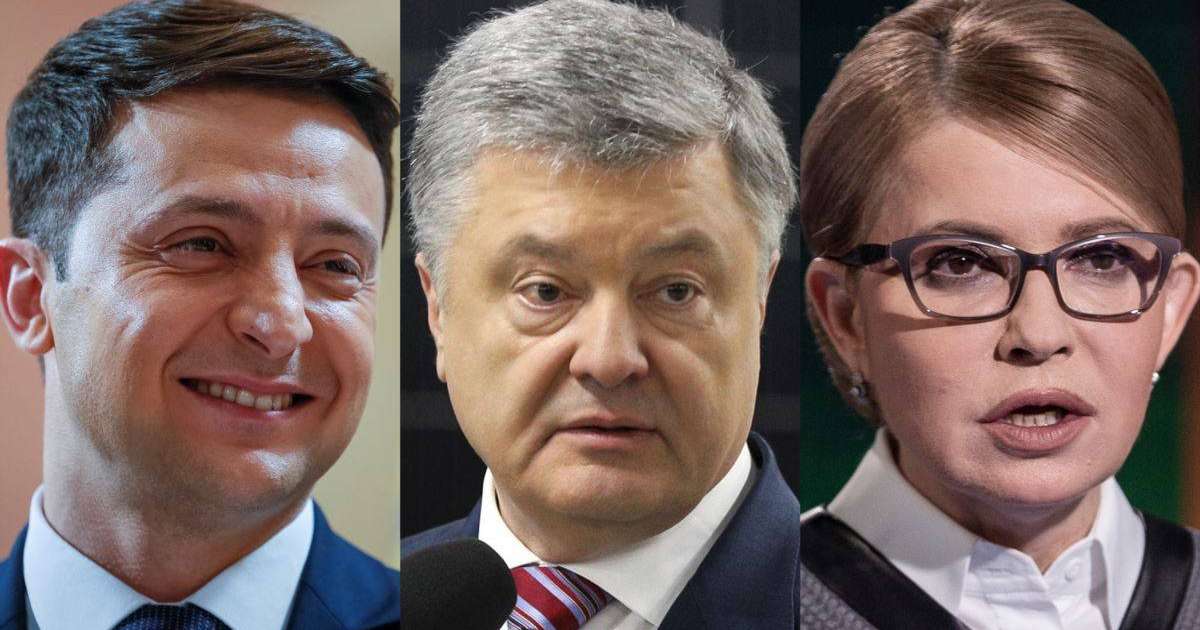 Зеленский Порошенкодан шамамен екі есе алда келеді