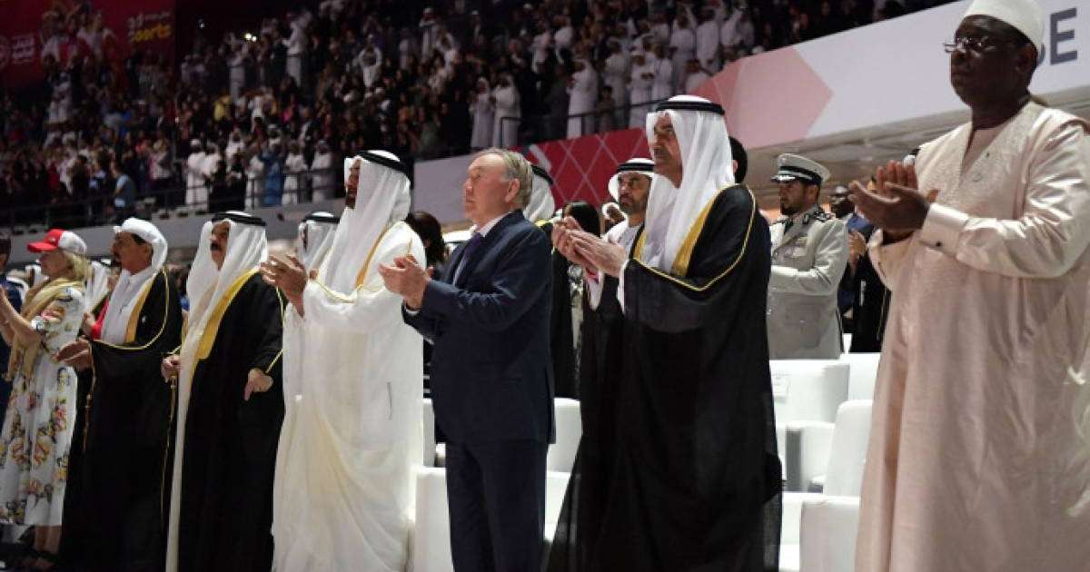 Назарбаев Дүниежүзілік Арнайы Олимпиада ойындарының ашылу рәсіміне қатысты