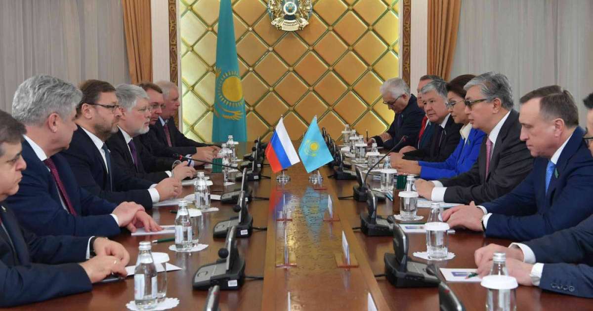  Қ.Тоқаев Ресей Федерация Кеңесінің делегациясын қабылдады