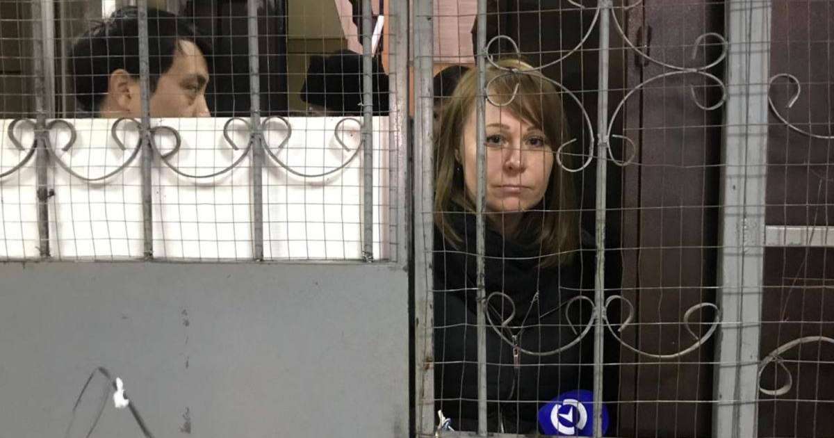 Нұр-Сұлтанда полиция "Настоящее время" тілшісі Светлана Глушкованы ұстады