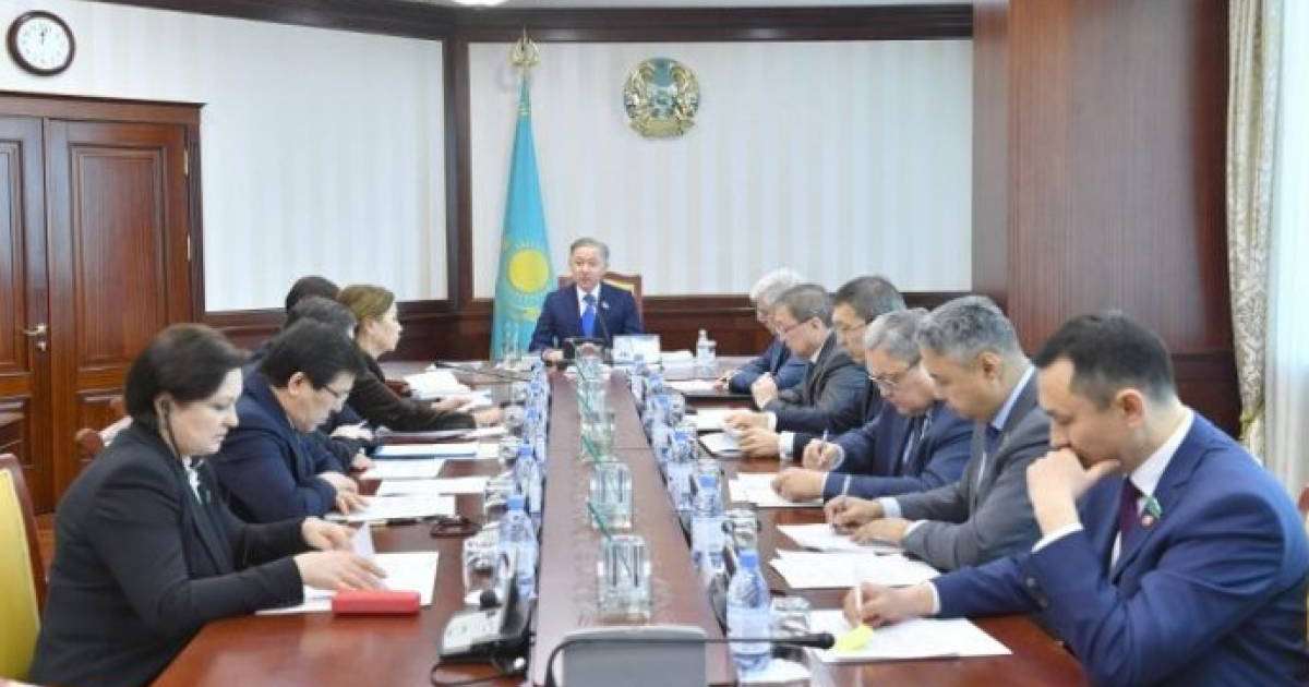 Нығматулиннің төрағалығымен Мәжіліс Бюросы өтті