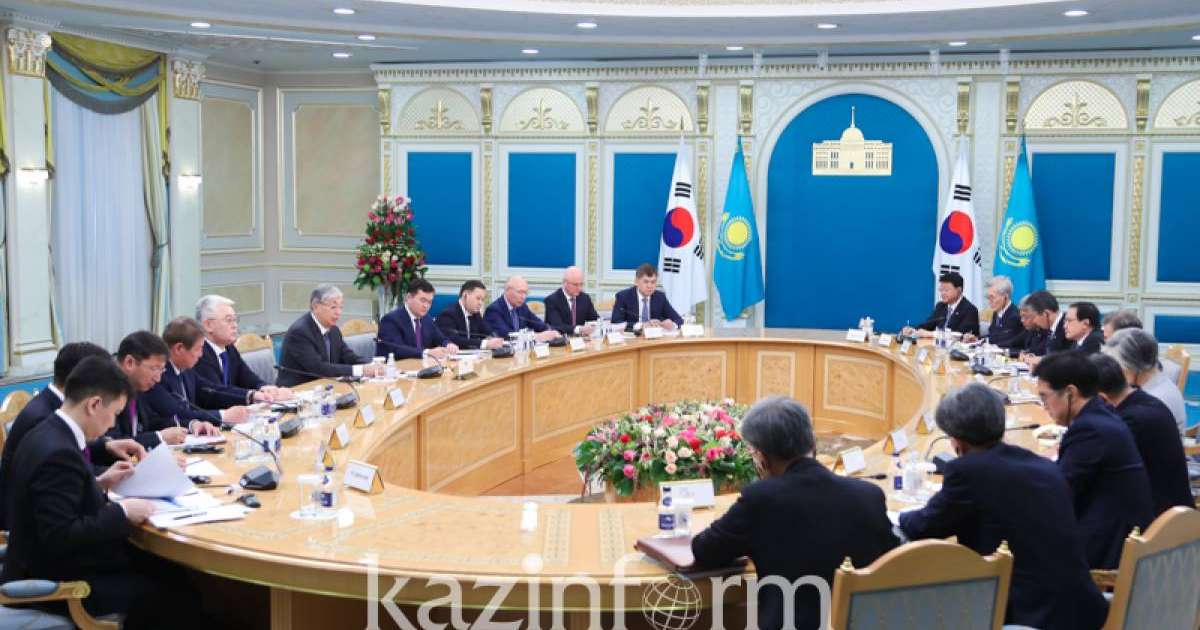 托卡耶夫总统：韩国是哈萨克斯坦的优先合作伙伴