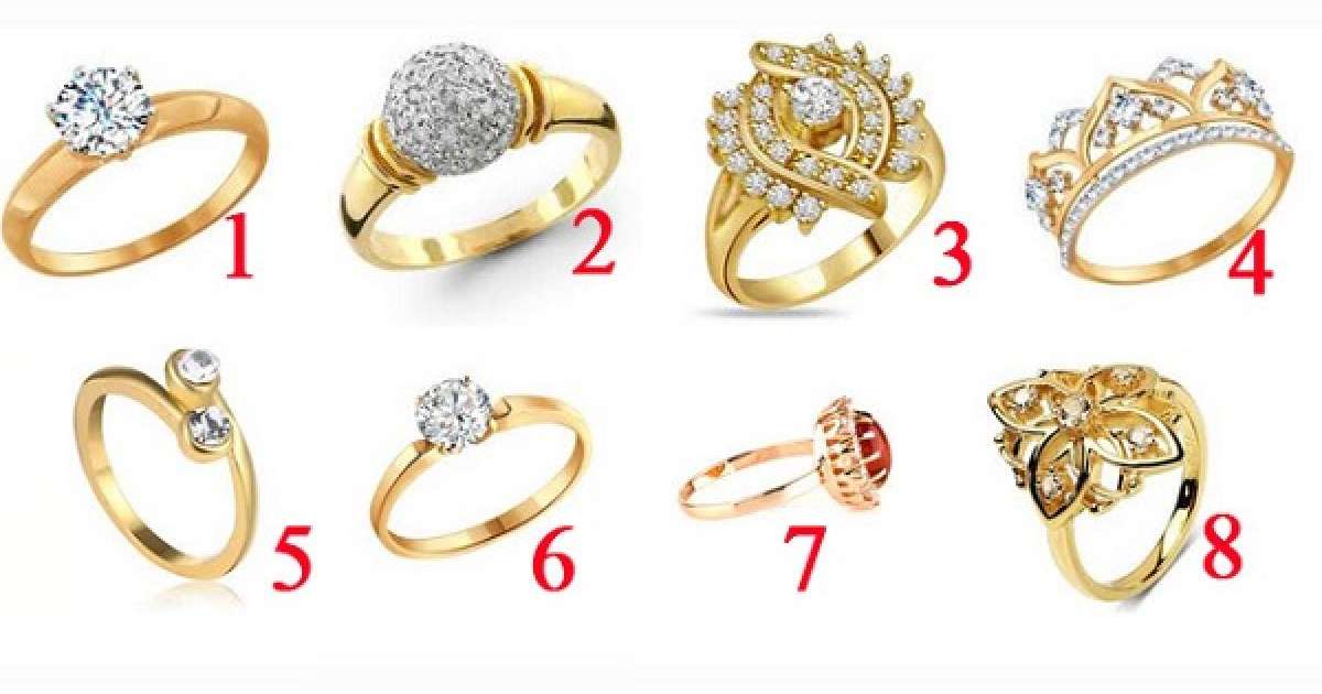 ​Психологиялық тест: Жүзіктің бірін таңдап, өзіңіз туралы сыр біліңіз