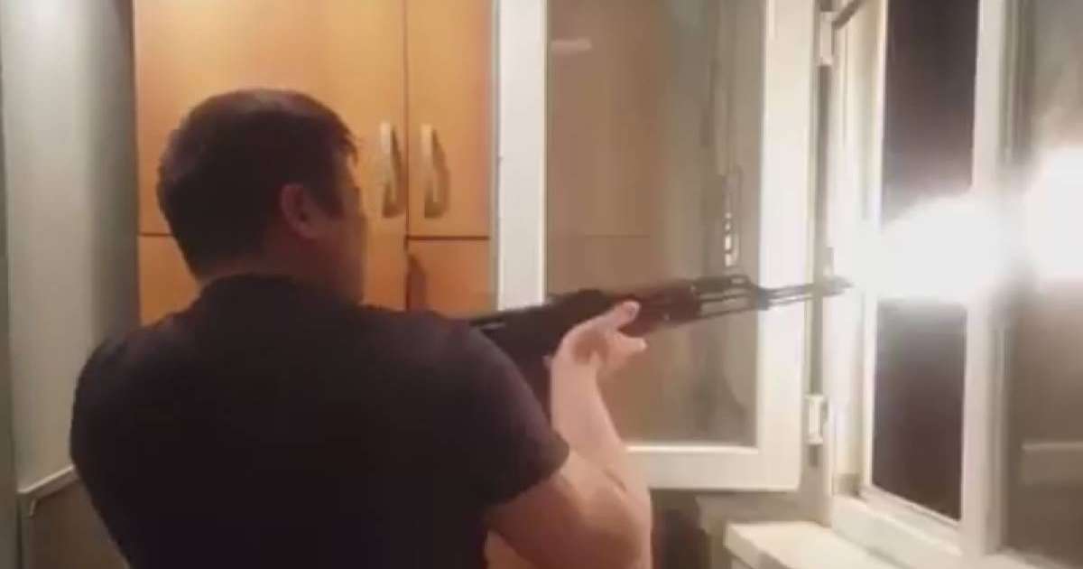 拍摄持AK步枪扫射视频并上传社交媒体炫耀 一阿克套居民被警方逮捕