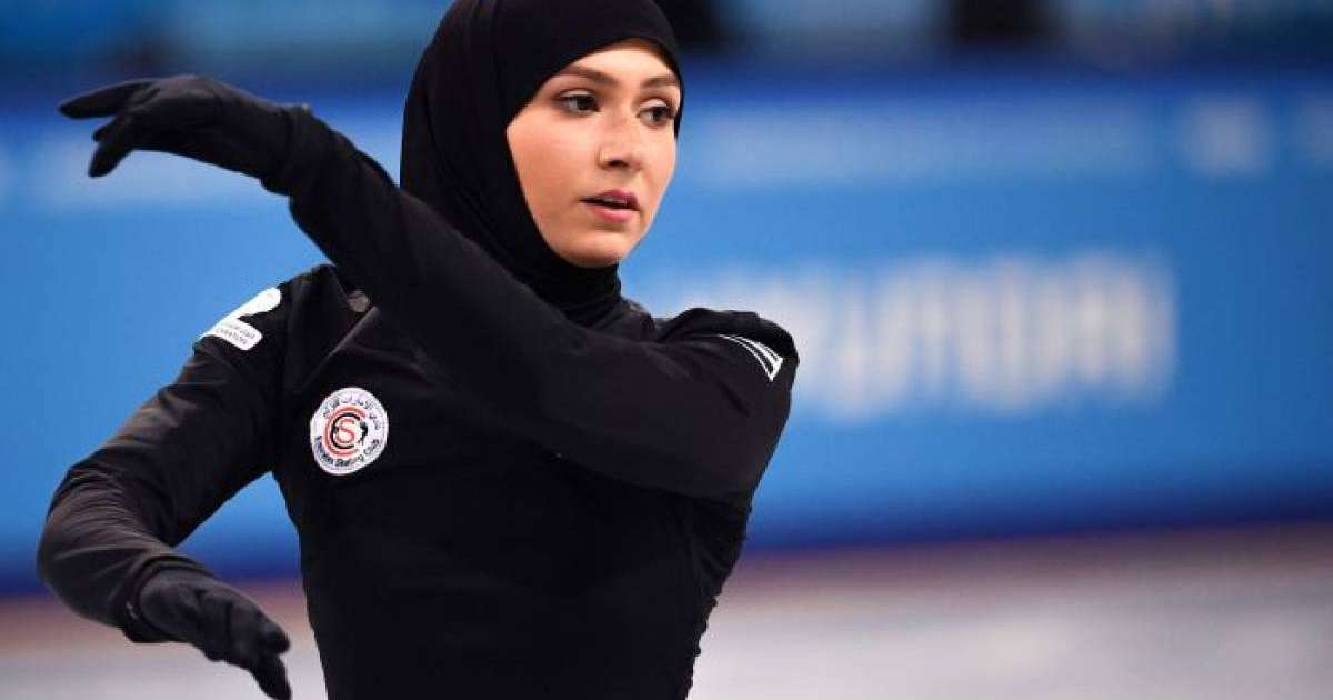 "мұз ханшайымы" Захра Лари – фото