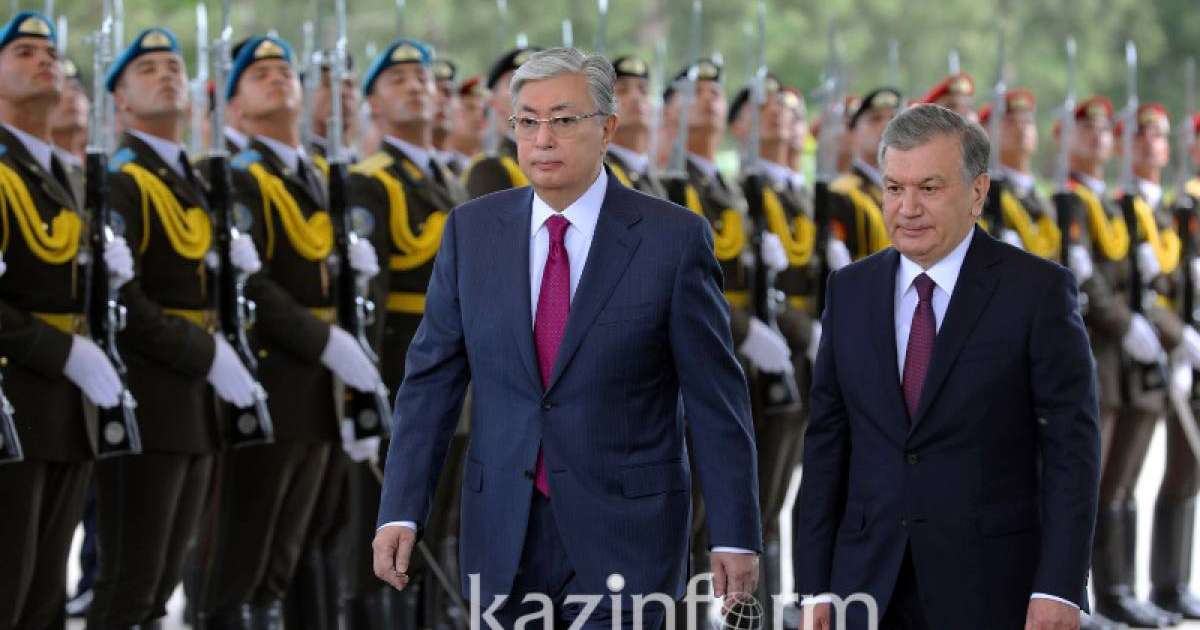 哈乌两国总统正在塔什干举行会晤