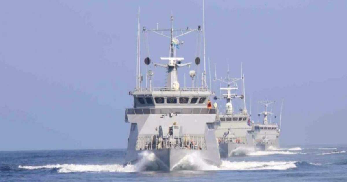 海军里海舰队开展例行训练