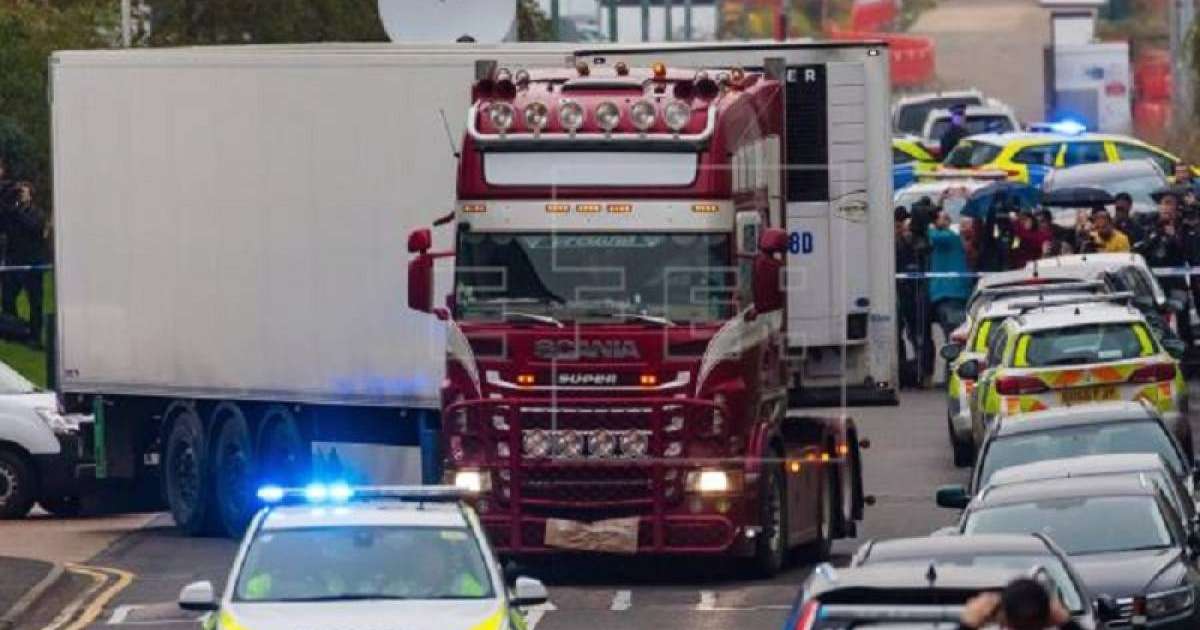 英国集装箱惨案：39名死者“均为中国公民”