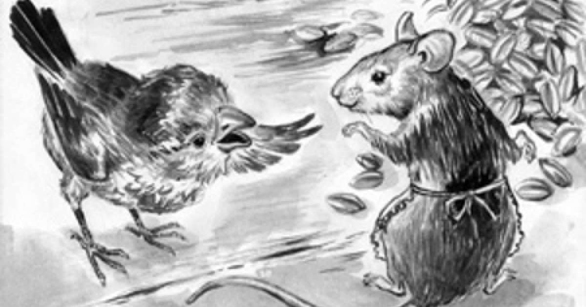 Қазақша ертегі: Торғай мен тышқан - Ертегілер - Bilim