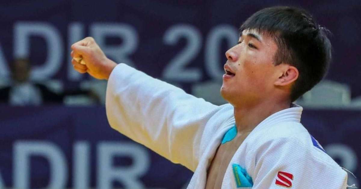 哈萨克斯坦选手摘得阿布扎比柔道大奖赛金牌