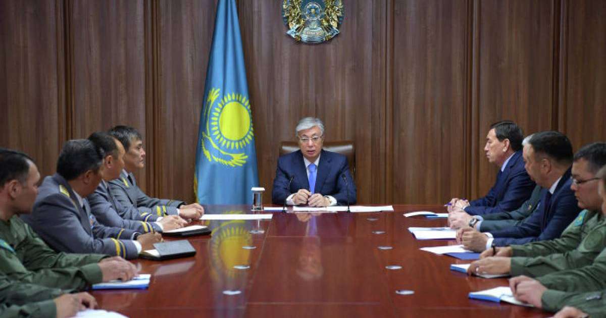 Қасым-Жомарт Тоқаев мемлекеттік күзет қызметінің басқарушы құрамымен кездесті