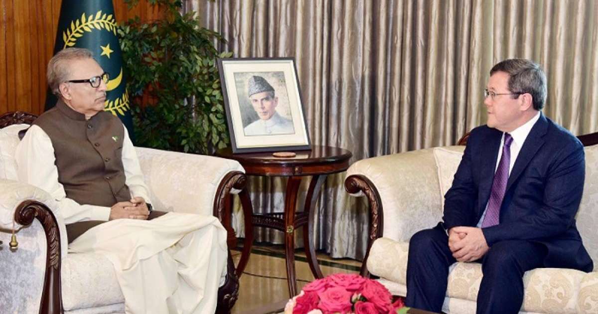 哈萨克斯坦大使会见巴基斯坦总统