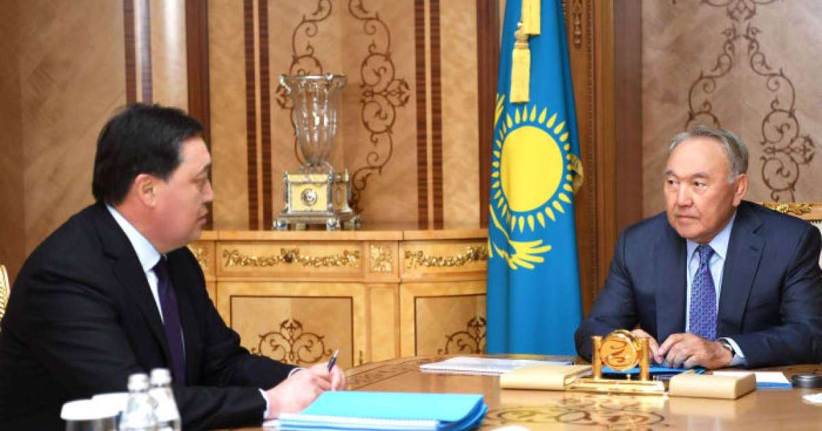 Нұрсұлтан Назарбаев Асқар Маминді қабылдады: олар не туралы сөйлесті