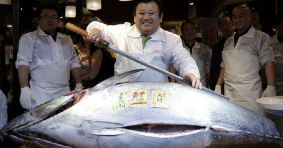 Токиода 3,1 миллион долларға балық сатылды