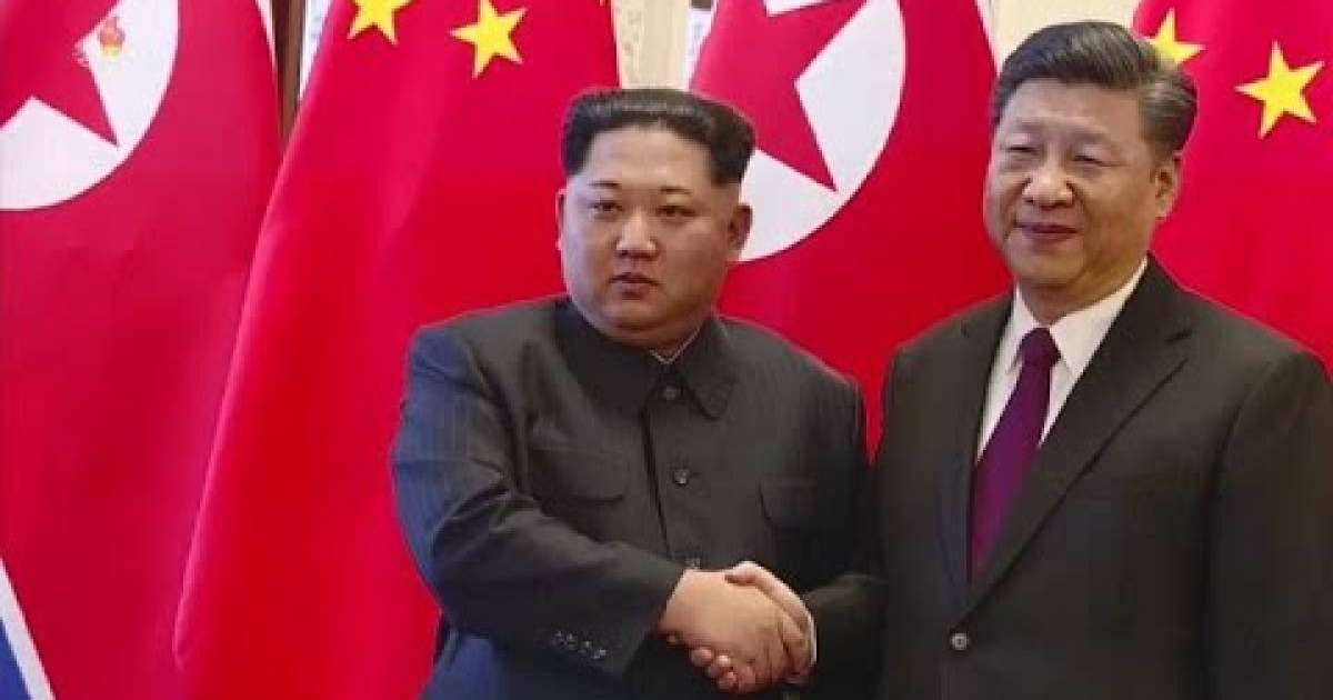 Ким вновь приехал в Китай