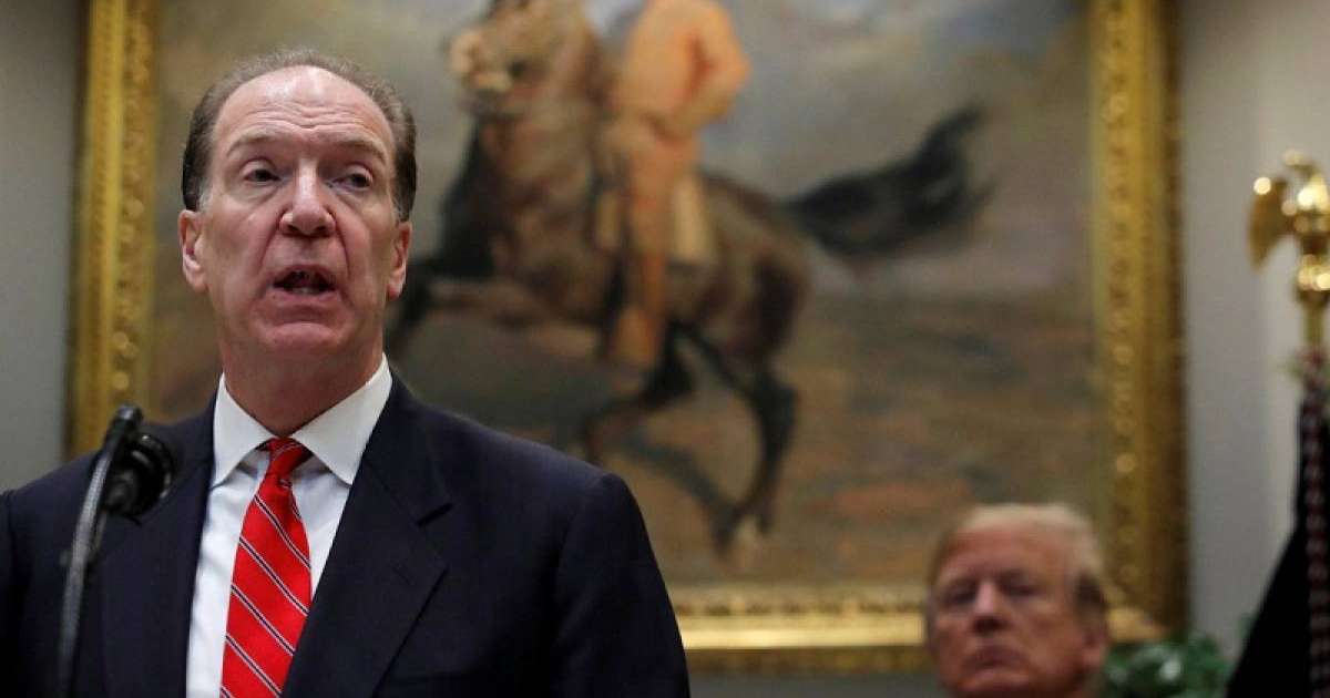 马尔帕斯就任世界银行行长