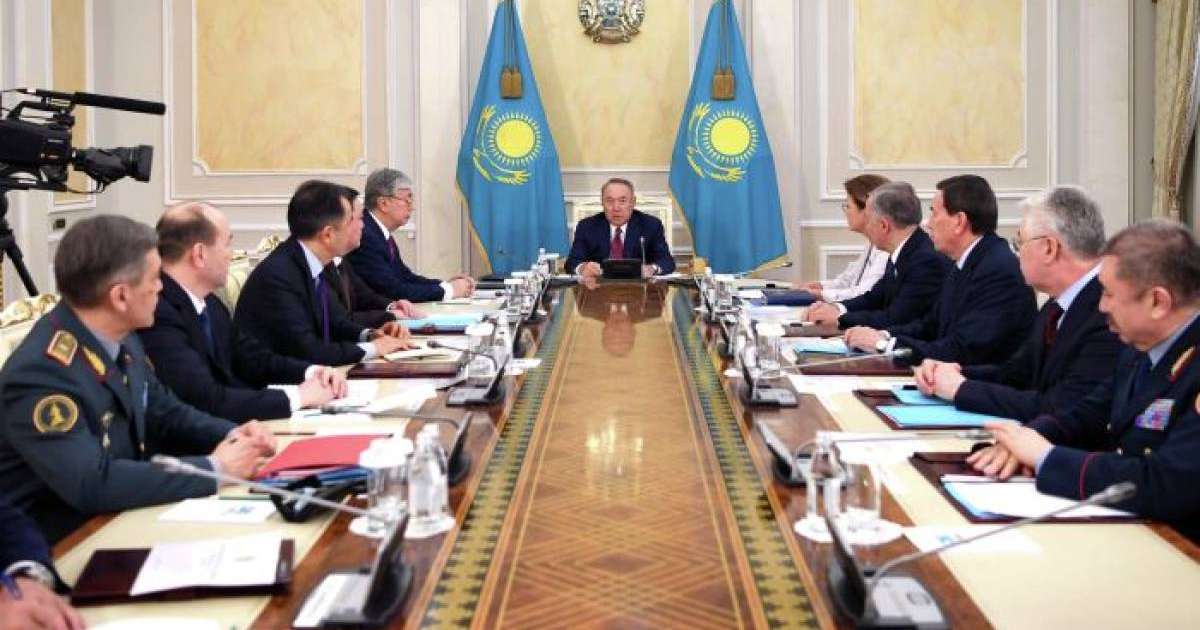 Назарбаев Қауіпсіздік кеңесінің отырысын өткізді