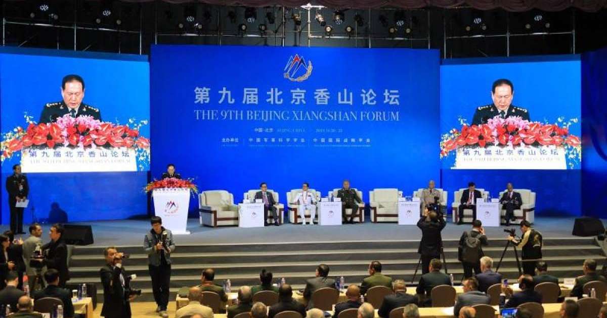 国防部长叶尔梅克巴耶夫出席北京香山论坛