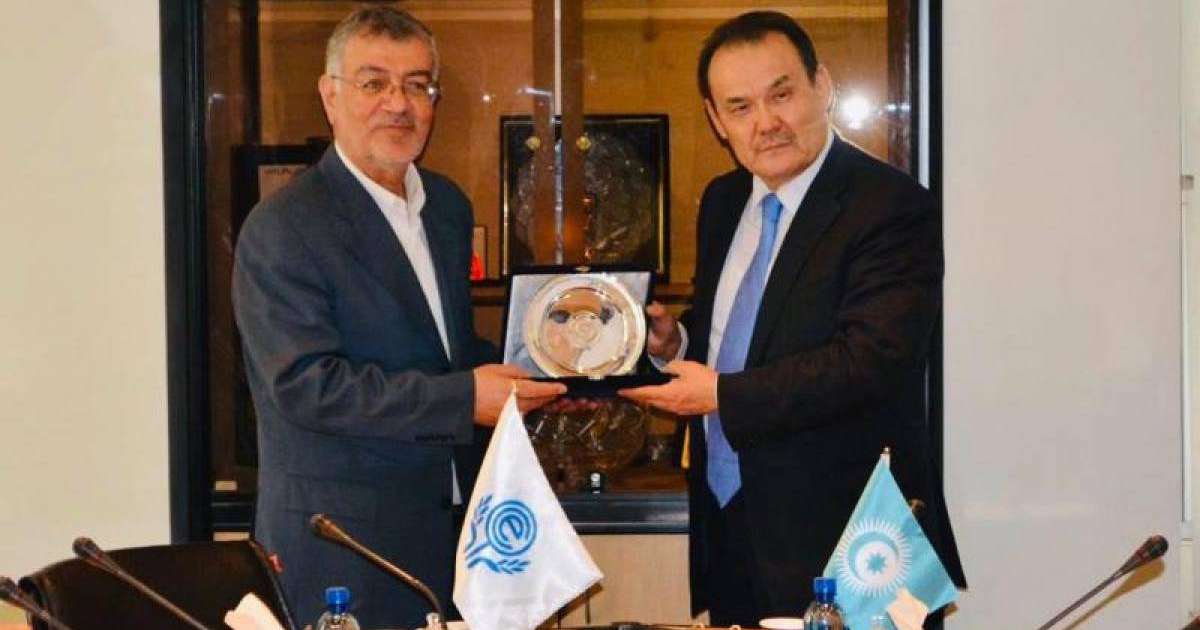 突厥议会秘书长与经合组织秘书长在伊朗会晤