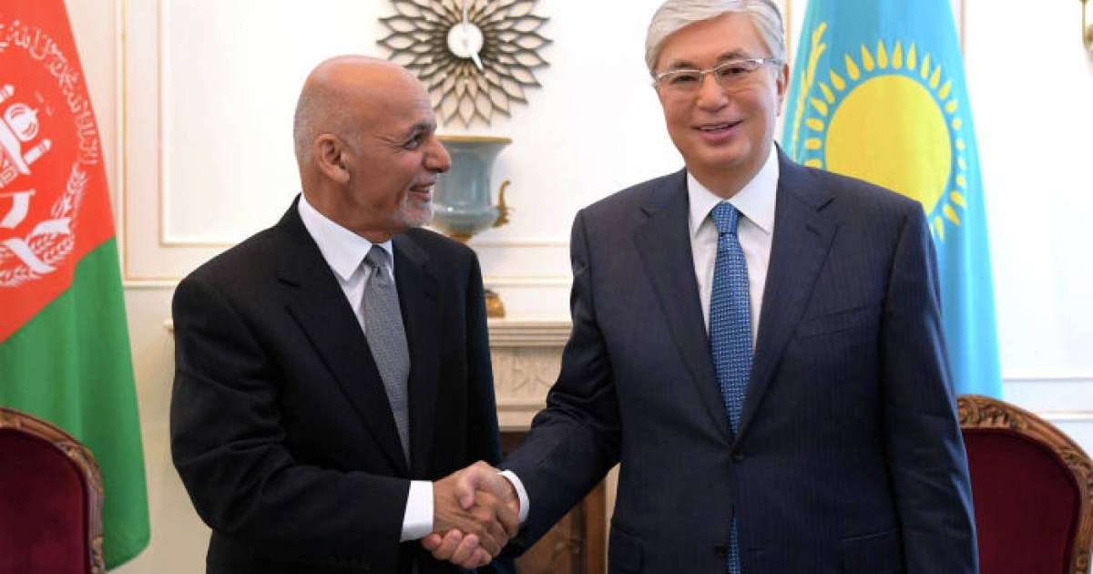 Тоқаев Ауғанстан президентімен кездесті