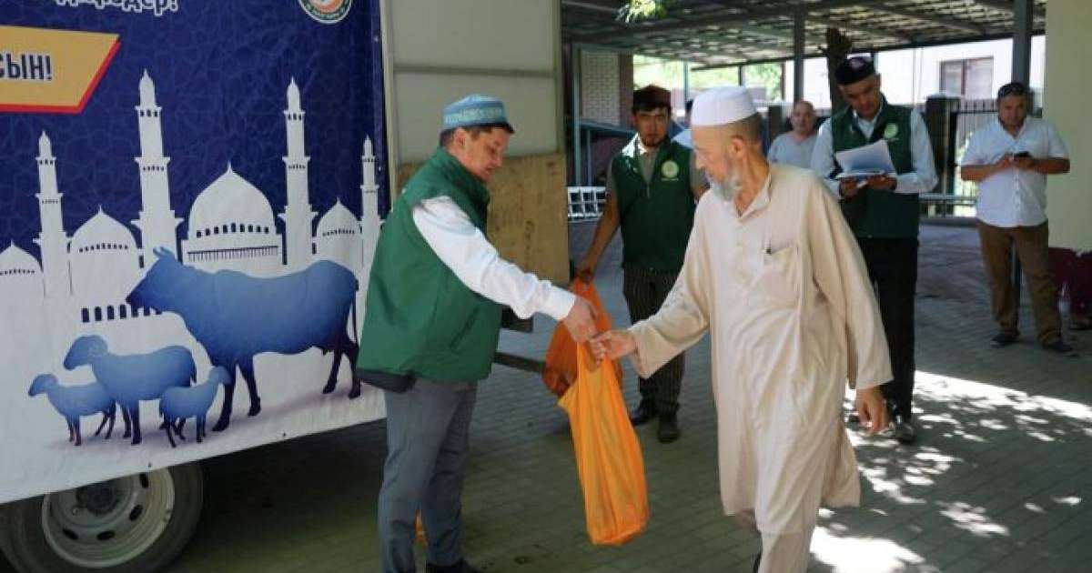 Құрбан айтта 424 миллион теңгенің еті таратылды