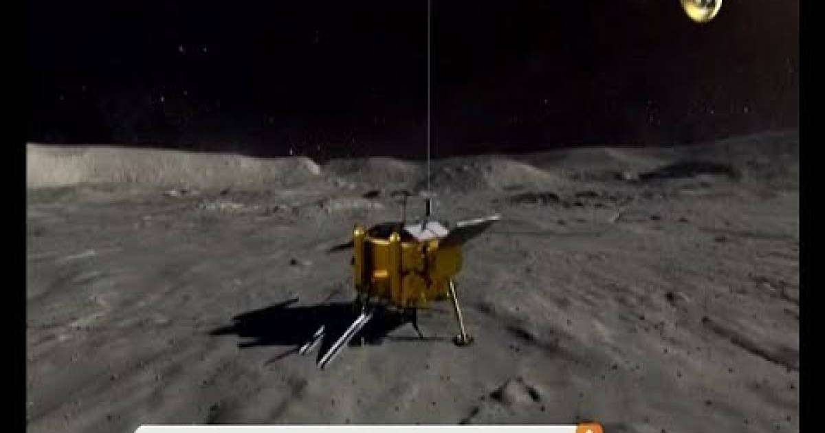 Китайский космический зонд «Чанъэ-4» приземлился на обратной стороне Луны