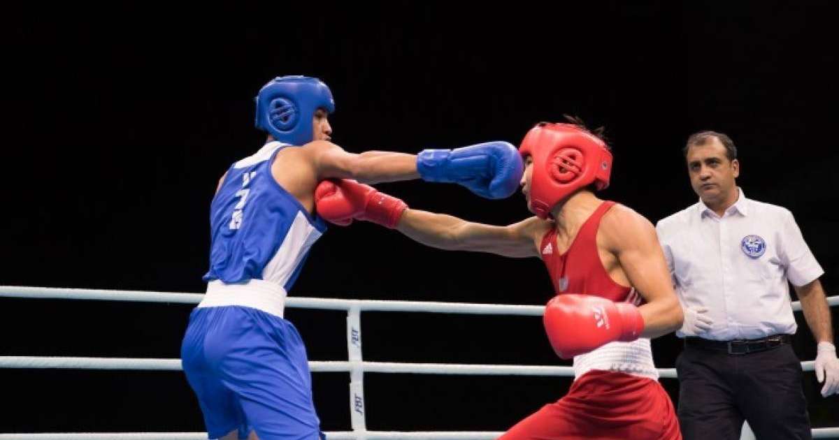 亚洲青少年拳击锦标赛 哈萨克斯坦男队获得4枚金牌