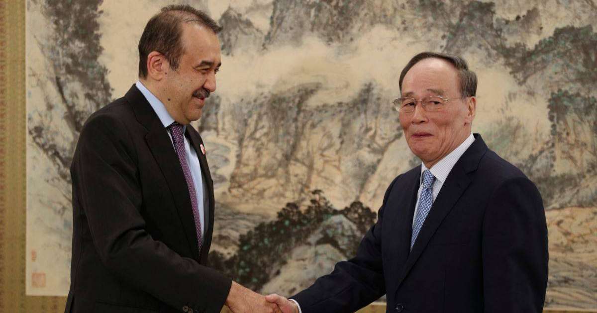 Кәрім Мәсімов Қытай вице-президентімен кездесті