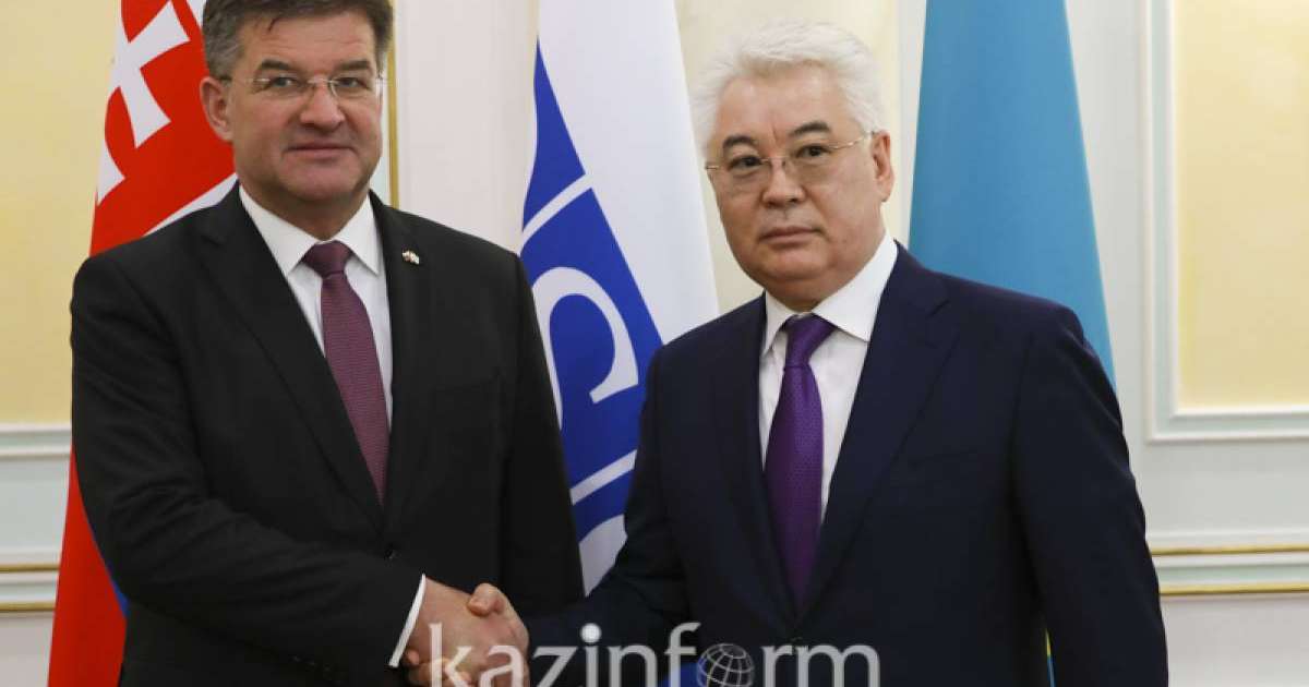 外交部部长阿塔穆库洛夫会见欧安组织主席