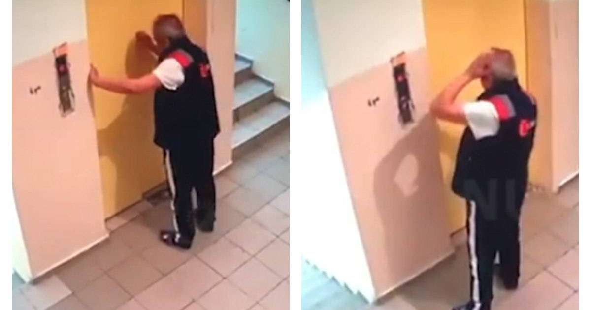 Алматыда лифт шахтасына құлап кеткен соғыс ардагерінің видеосы жарияланды (видео)