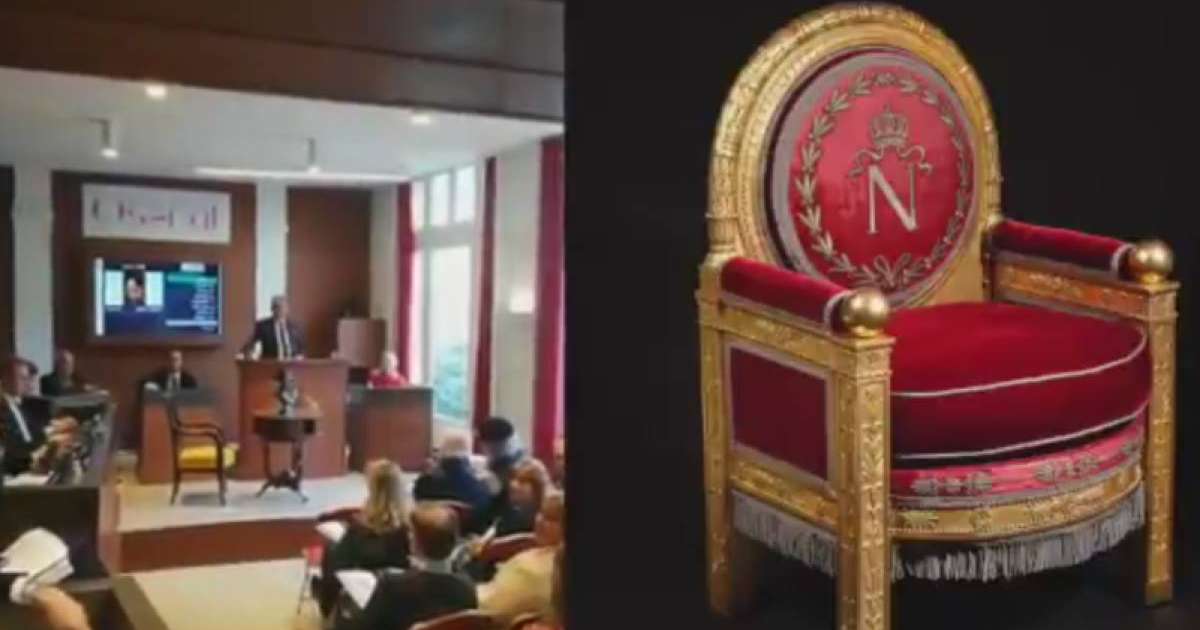 拿破仑宝座以50万欧元拍卖