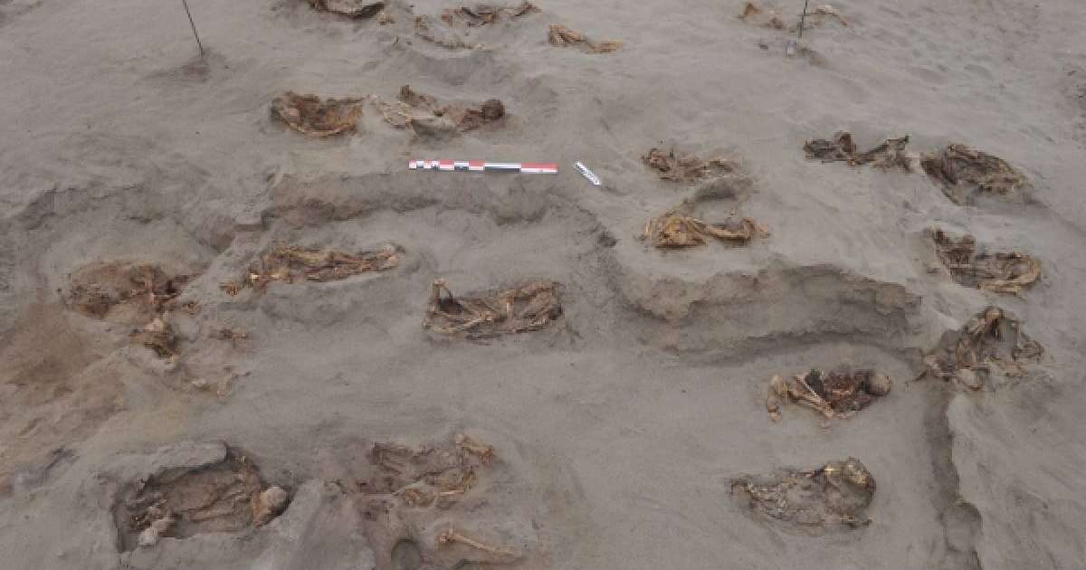 Құрбандыққа шалынған 140 баланың сүйегі табылды