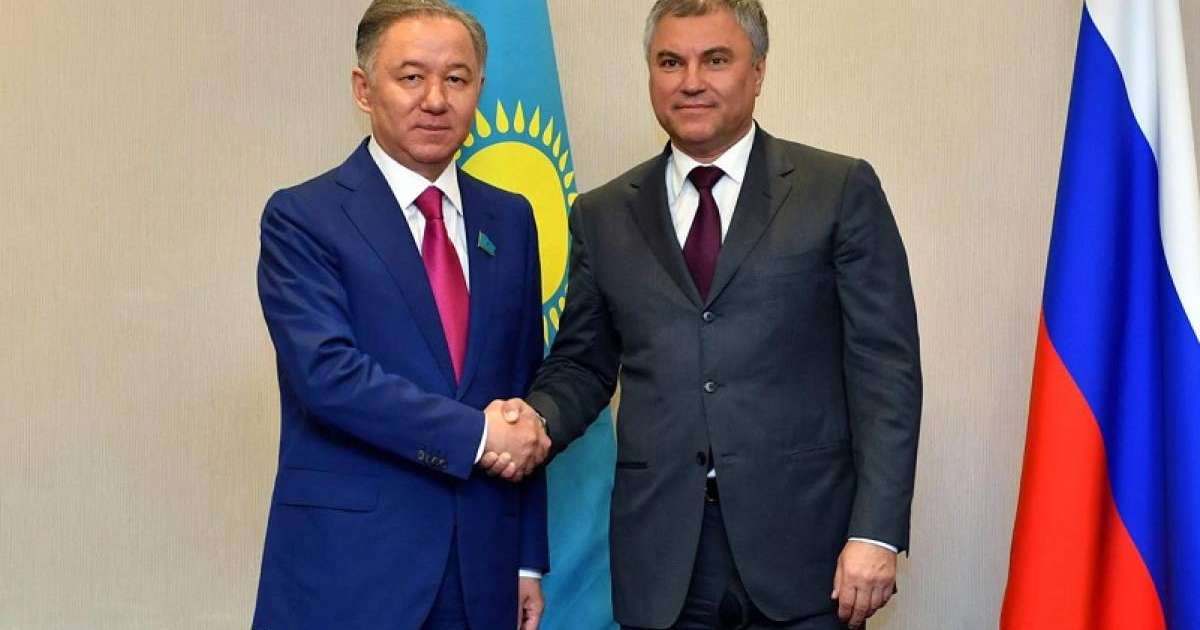 马吉利斯议长在各国议会联盟大会期间会见俄罗斯杜马主席