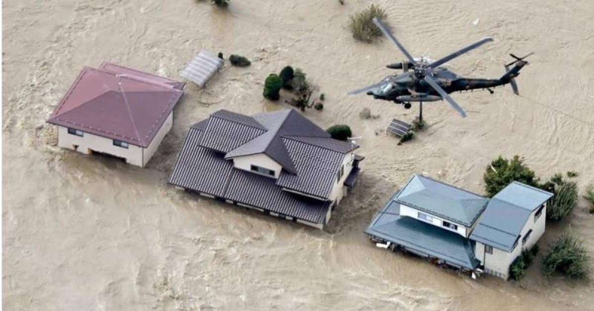 超强台风“海贝思”登陆日本 致19人死亡