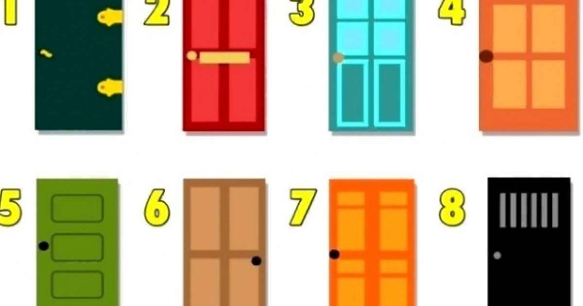 Психологиялық тест: Үйіңізге қай есікті орнататын едіңіз? (жауабыңыз сіз туралы не дейді?)