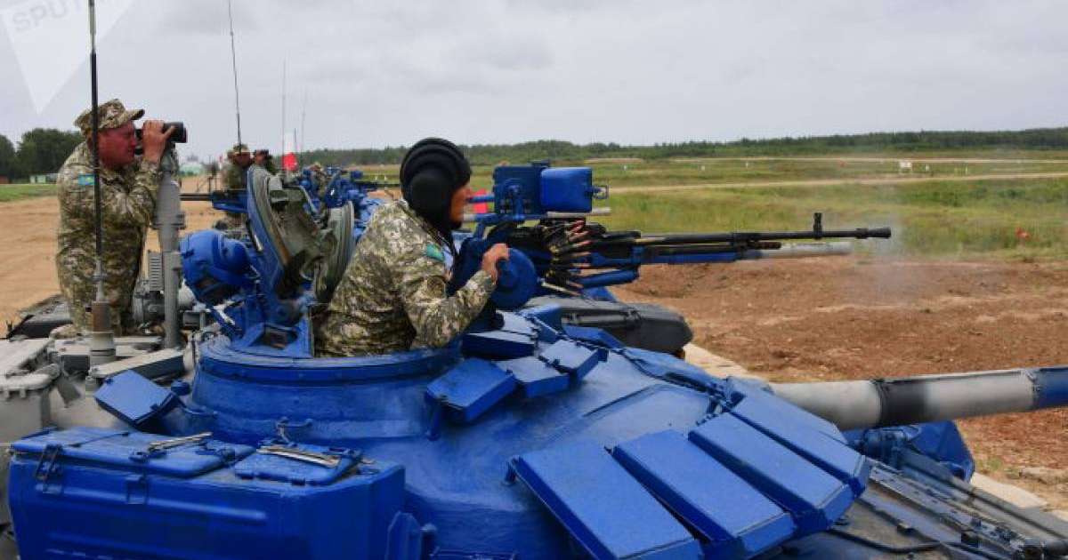 Қазақстан командасы "Танк биатлоны" жарысында жеңіске жетті