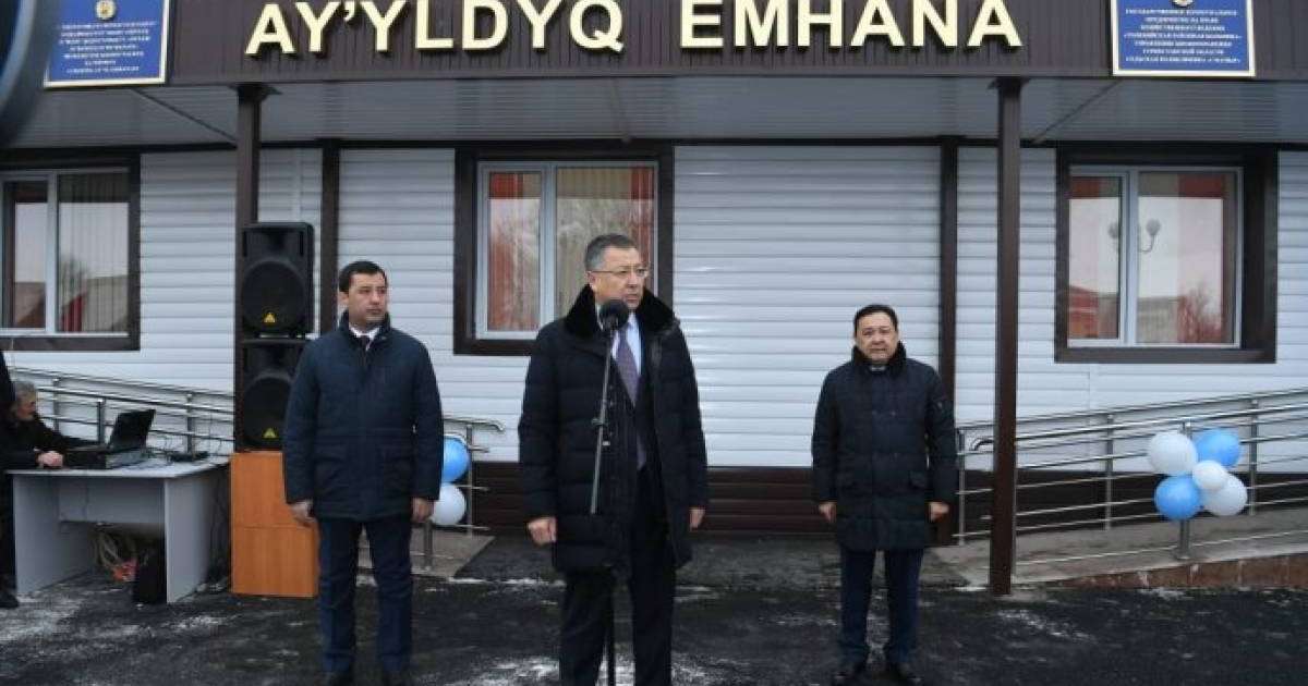 Түркістан: Төлебиде емхана пайдалануға берiлдi