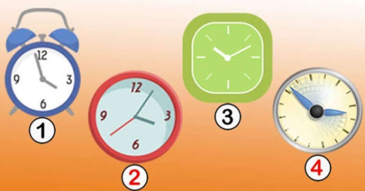Психологиялық тест: Сағаттың бірін таңдап, өзіңіз туралы сырды біліңіз
