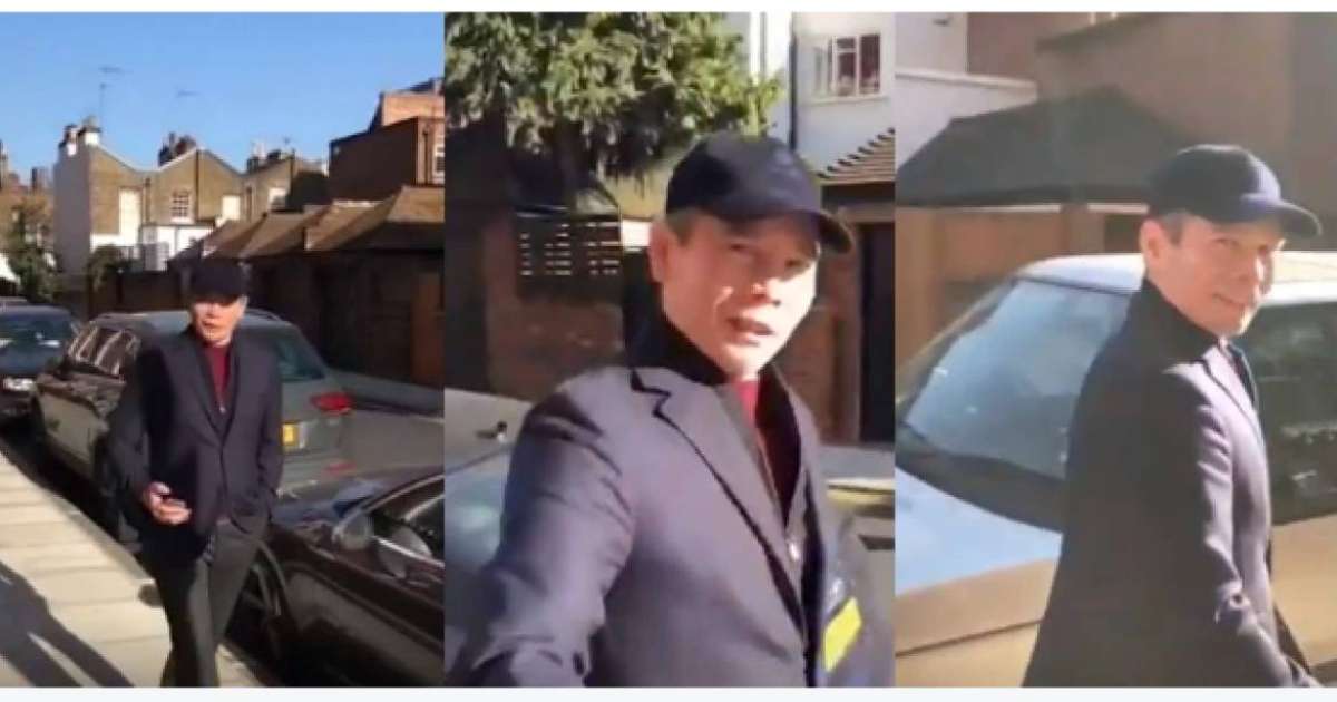 Бергей Рысқалиевтің Лондонда серуендеп жүргені видеоға түсіп қалды