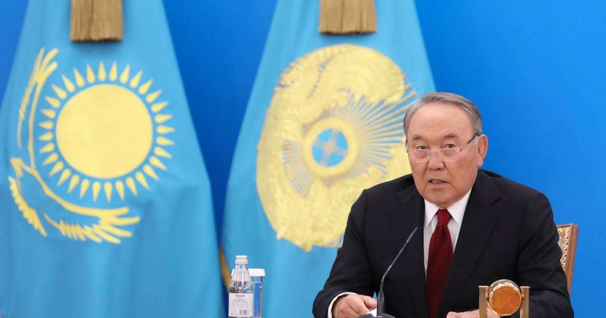 Назарбаев Қазақстан халқына арналған мәлімдеме жасайды