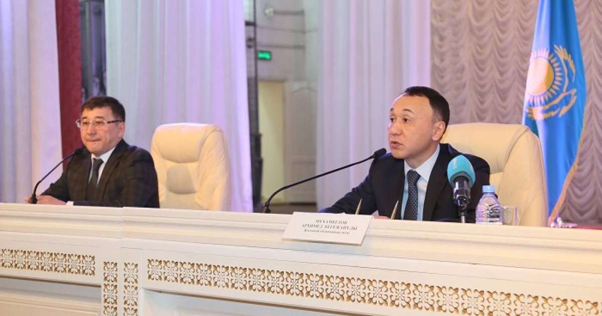 Қостанай қаласының әкімі Қайрат Ахметов есеп берді