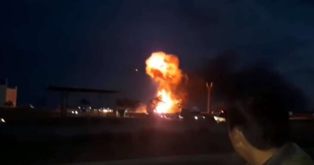 Маңғыстау облысында газ баллоны бар көлік жарылып кетті (видео)