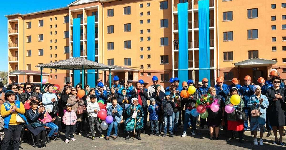 В КЫЗЫЛОРДЕ 220 СЕМЕЙ СТАЛИ ОБЛАДАТЕЛЯМИ НОВЫХ КВАРТИР