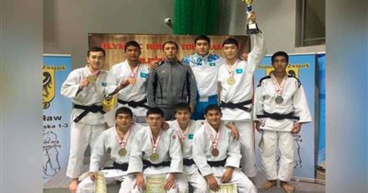 Қазақстандық дзюдошылар Польшадан 7 медаль жеңіп алды