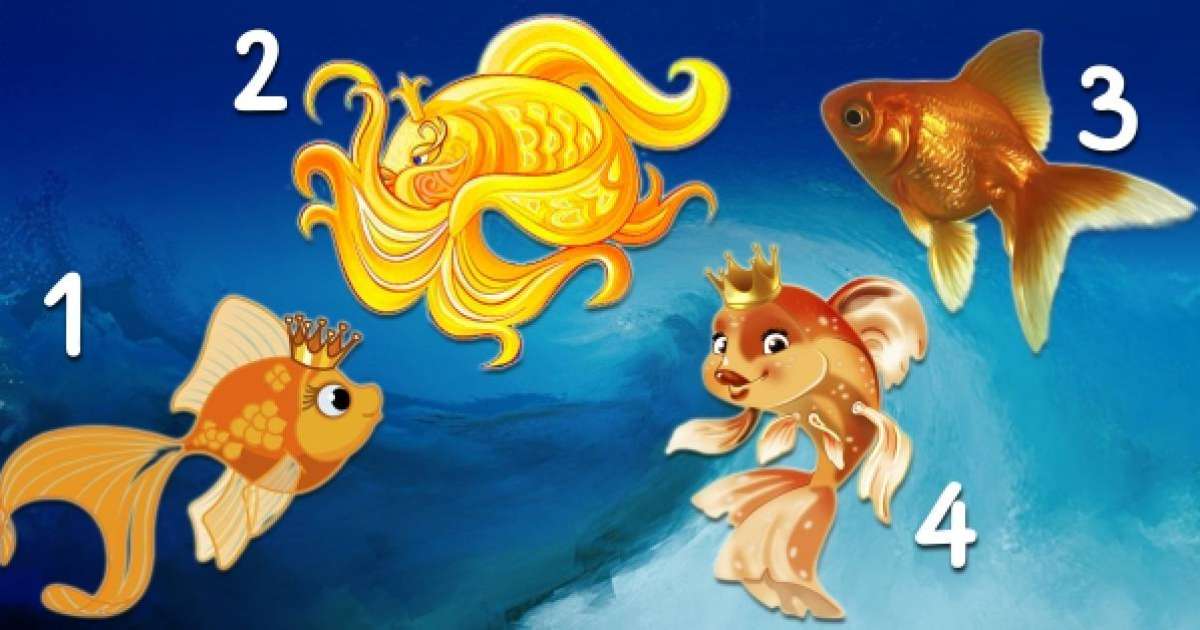 Психологиялық тест: Алтын балықтың бірін таңдап, өзіңіз туралы сыр біліңіз